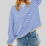 Women's Oversized Striped Sweater