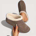 Leah Comfort Slippers in Brown