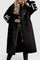 Women's Elegant Hooded Coat in Black