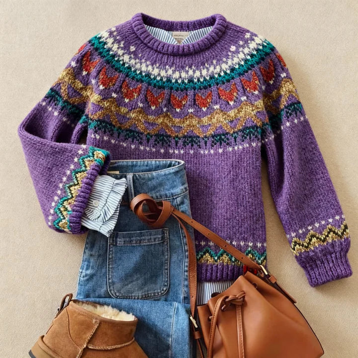 Lucy | Classic Vintage Knit Sweater