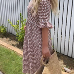 Women's Sable Short-Sleeve Midi Dress, photo 2