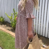 Women's Sable Short-Sleeve Midi Dress, photo 2