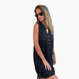 Women's Sleeveless V-Neck Dress, photo 5