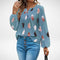 Women's Confidence Fit Blouse in Light Blue