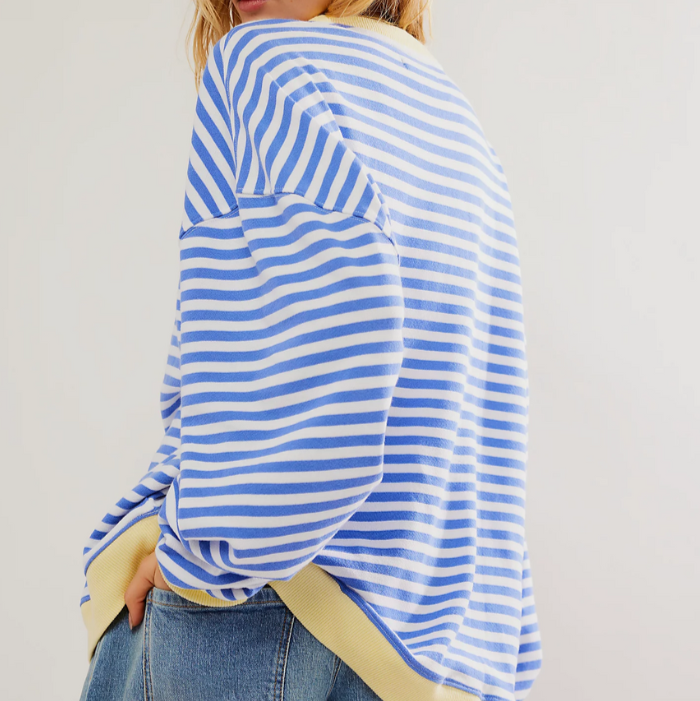 Women's Oversized Striped Sweater, photo 3
