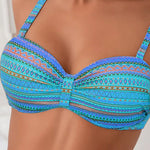 Women's Two Piece Swimsuit with Striped Print, photo 10