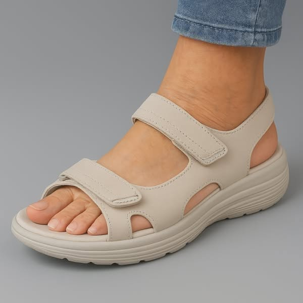 Women's The Comfort Support Sandal in Gray