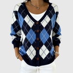 Naomi Cozy Button-Front Knit Cardigan