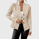 Women's Everyday Tailored Blazer in Beige