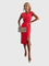 Lula Elegant Dress in Red
