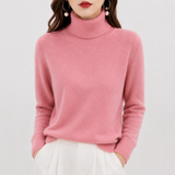 Women's Cashmere Mock-Neck Sweater