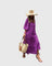 Women's Boho Maxi Dress in Purple