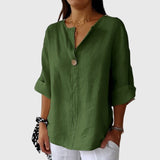 Women's Elegant Blouse – Sienna in Green