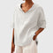 Women's Casual Loose-Fit Blouse in White