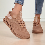 Brianna Comfort Sneakers in Brown