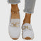 Women's Comfort Loafer Sneakers in White/Gray