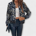 Women's Elegant Leopard-Print Jacket, photo 3