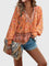 Women's Elegant Pullover in Orange