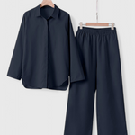 Relaxed Fit Two-Piece Linen-Cotton Ensemble, photo 6