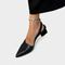 Women's Comfortable Comfort Heels in Black