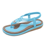 Jenna Comfort Sandals in Turquoise