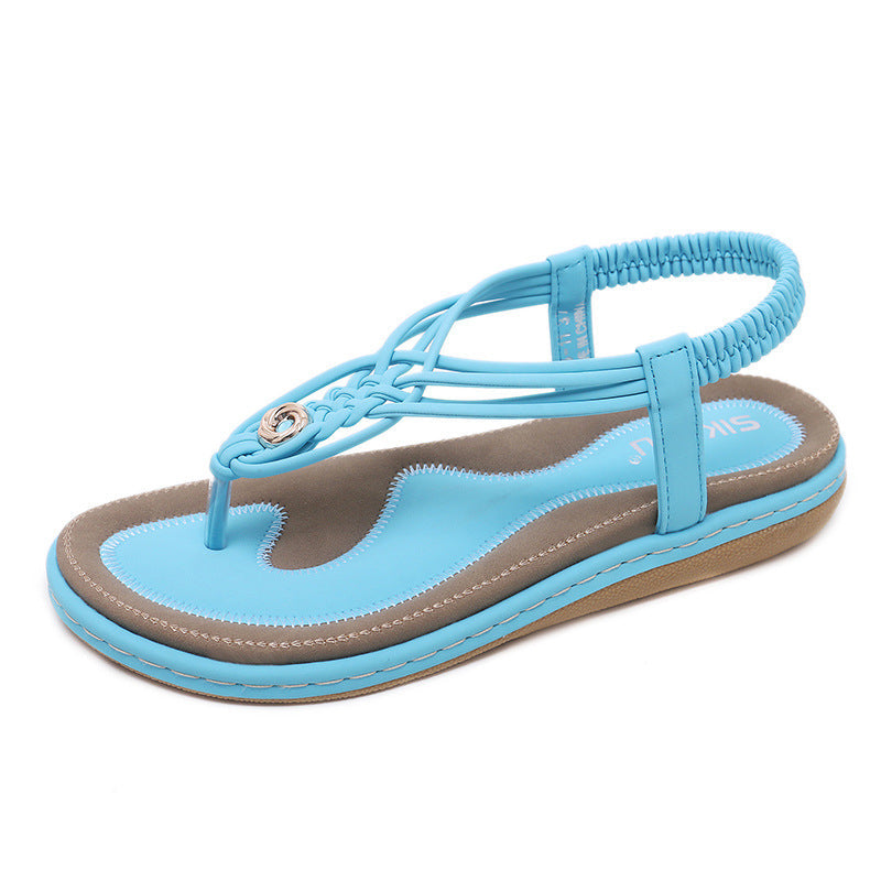 Jenna Comfort Sandals in Turquoise