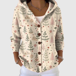Ruby Cozy Hooded Knit Cardigan
