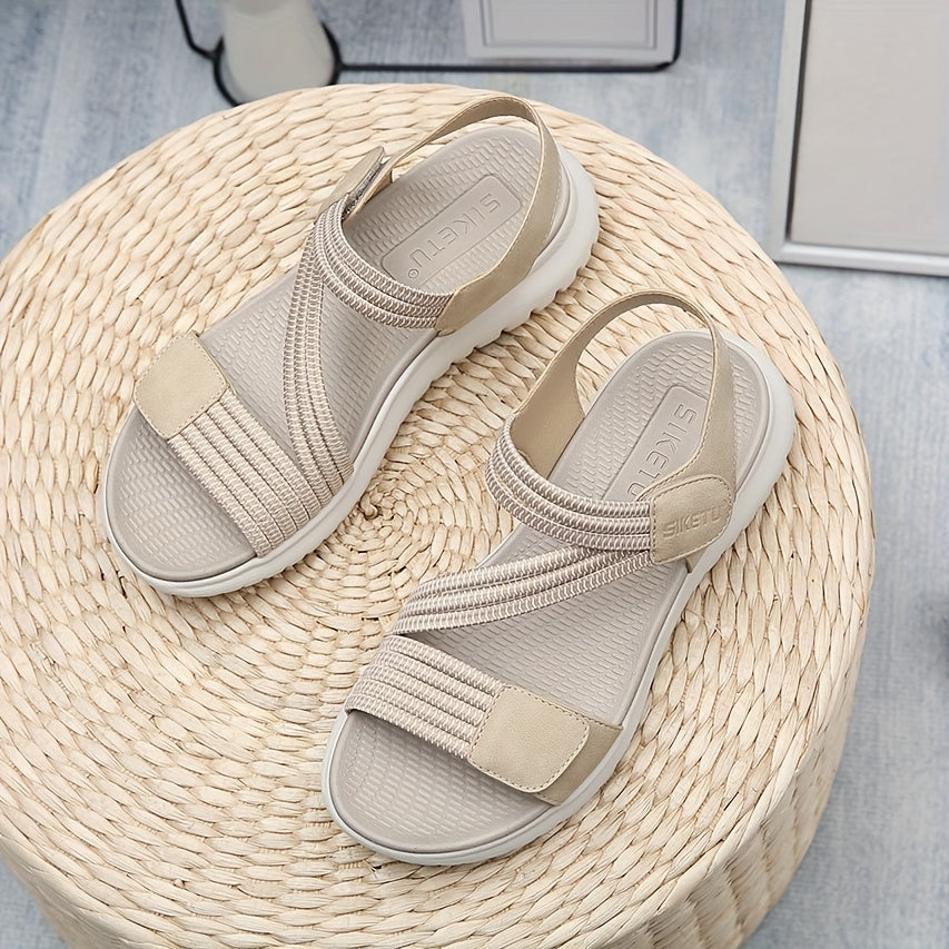 Women's Maximum Support Sandals in Apricot