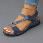 Agnes Lightweight Comfort Sandals in Blue