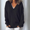 Women's Soft Knit Sweater in Black