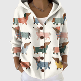 Zoey Cozy Hooded Knit Cardigan