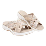 Daisy Comfort Sandals in Beige