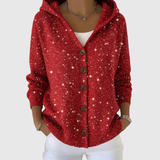 Hazel Cozy Hooded Knit Cardigan