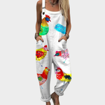 Skylar Comfortable printed jumpsuit in Multicoloured