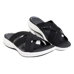 Belinda Comfort Sandals in Black