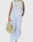 Alondra Comfortable Two-Piece Set in White