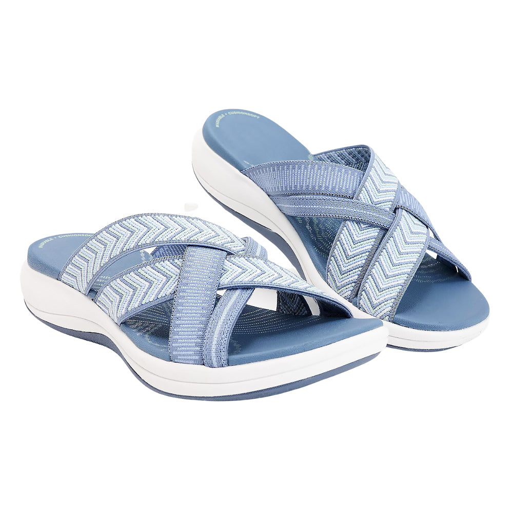 Daisy Comfort Sandals in Blue