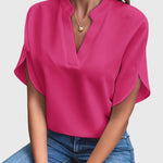 Women's Elegant Blouse – Hailey in Pink