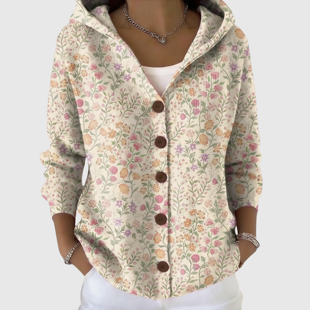 Riley Cozy Hooded Knit Cardigan