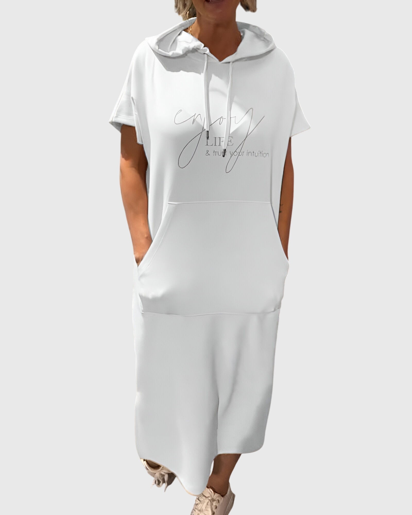 Women's Casual Hoodie Dress, photo 10