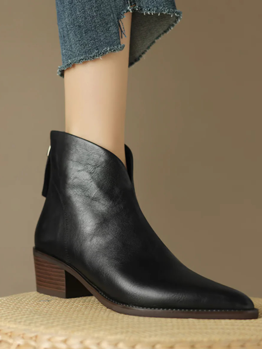 Women's Low Heel Ankle Boots, photo 3