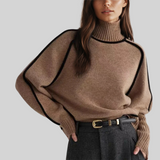 Women's Ribbed Turtleneck Sweater