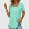 Women's Sophisticated Summer Blouse in Mint Green