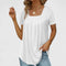 Women's Sophisticated Summer Blouse in White
