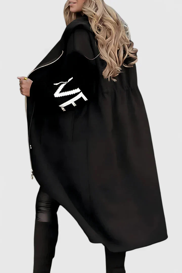 Women's Elegant Hooded Coat, photo 5