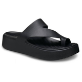 Luna Comfort Slip-on Wedge Sandals in Black