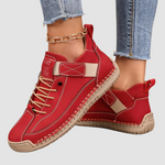 Chloe Comfort Sneakers in Red