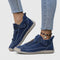 Kymberleigh Comfort Sneakers in Blue