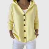 Women's Elegant Cardigan in Yellow