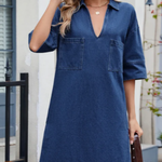 Josephine Casual Denim Dress, photo 5